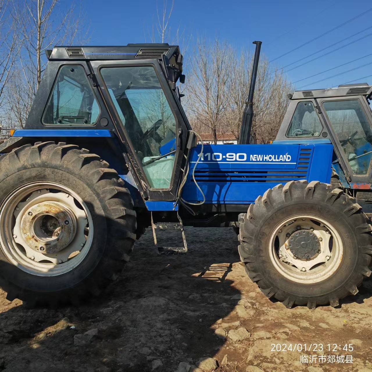 FARM TRACTOR FIAT 110-90 4WD Agricultural Tractor