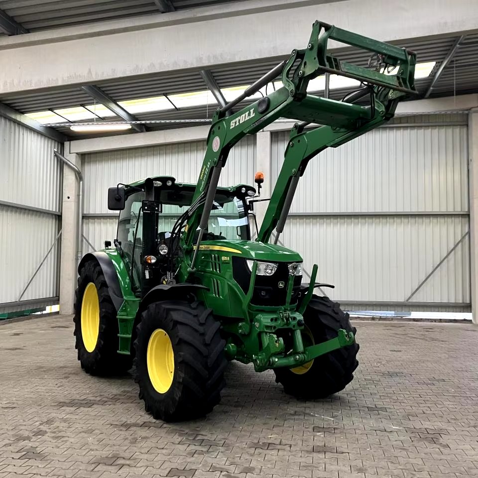 Johnn Deer 6125R Farm Tractor Multifunctional 4x4 Mini Wheel Tractor With 50HP Engine 4WD