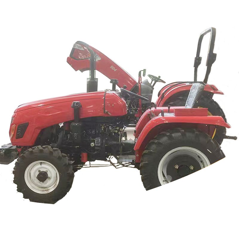 20hp 25hp Mini Lawn Mower Crawler Farming Tractor for Farming Mini 4*4 Walking Tractor Trailer Canada