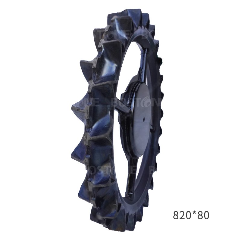 82 cm 90 cm Agricultural Rubber Solid Wheels Tractor Tires 35 Inch