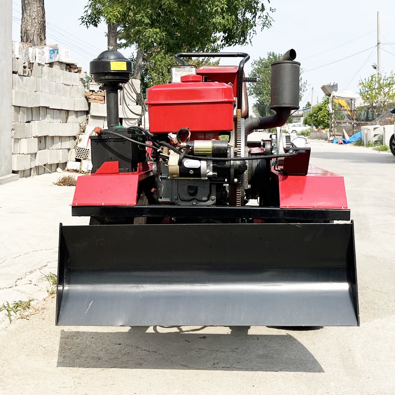 Farm Garden Agricultural Equipment Wheel Type 4WD Mini Tractor With Plow and Rotary Cultivator Tractor 4x4 Diesel Agriculture
