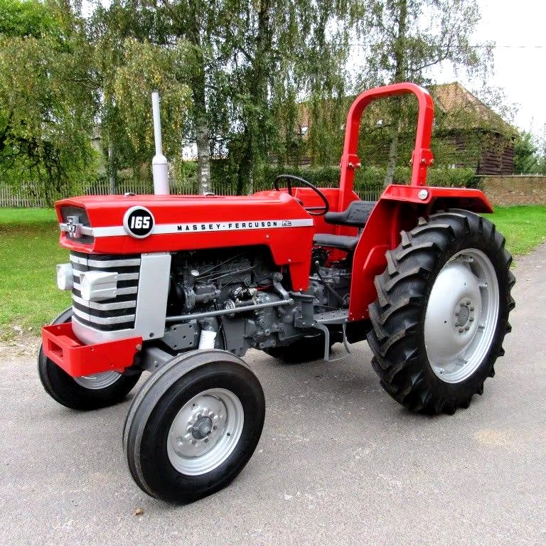 Fairly Used 65hp Massey Ferguson 165 Agricultural Tractor Original Farm Tractor for Sell