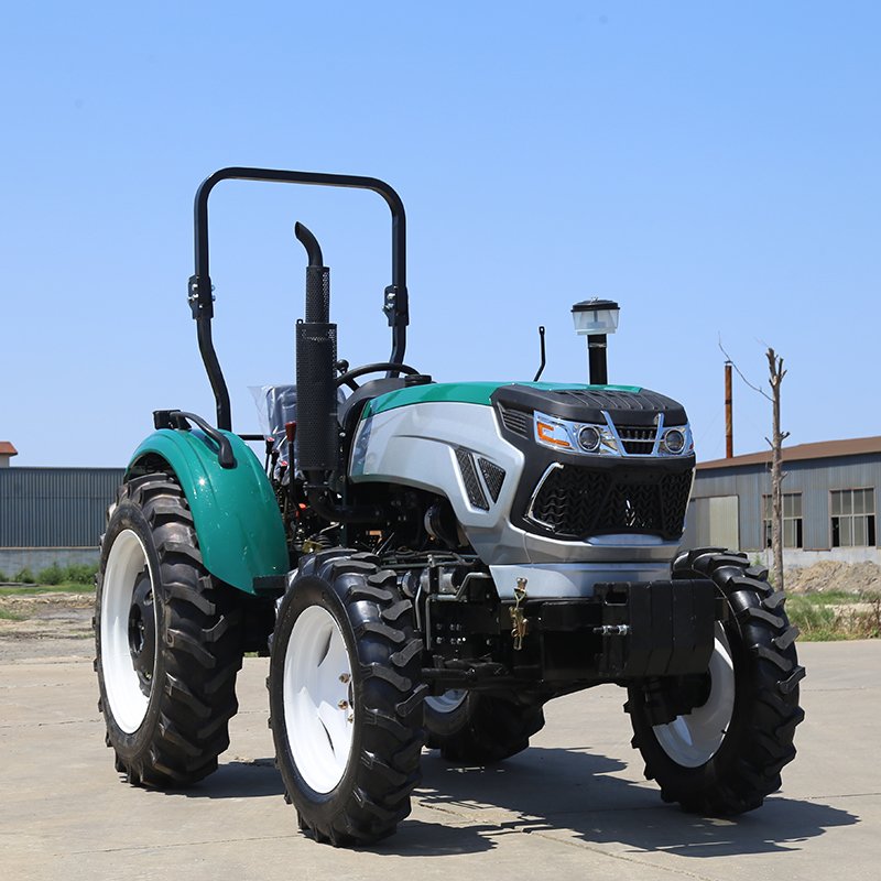 China 50hp EPA Lawn Mower 4x4 Small Tractor with Front End Loader Backhoe Kubota Tractors Trucks Agriculture Mini Farm Tractor