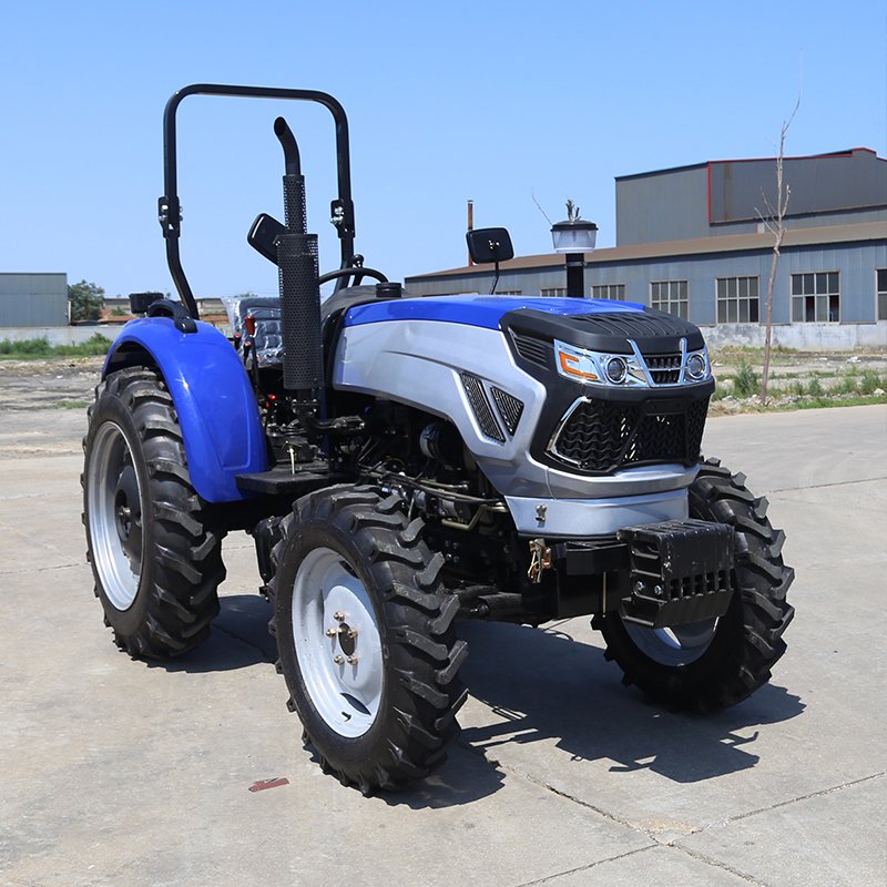 China 50hp EPA Lawn Mower 4x4 Small Tractor with Front End Loader Backhoe Kubota Tractors Trucks Agriculture Mini Farm Tractor