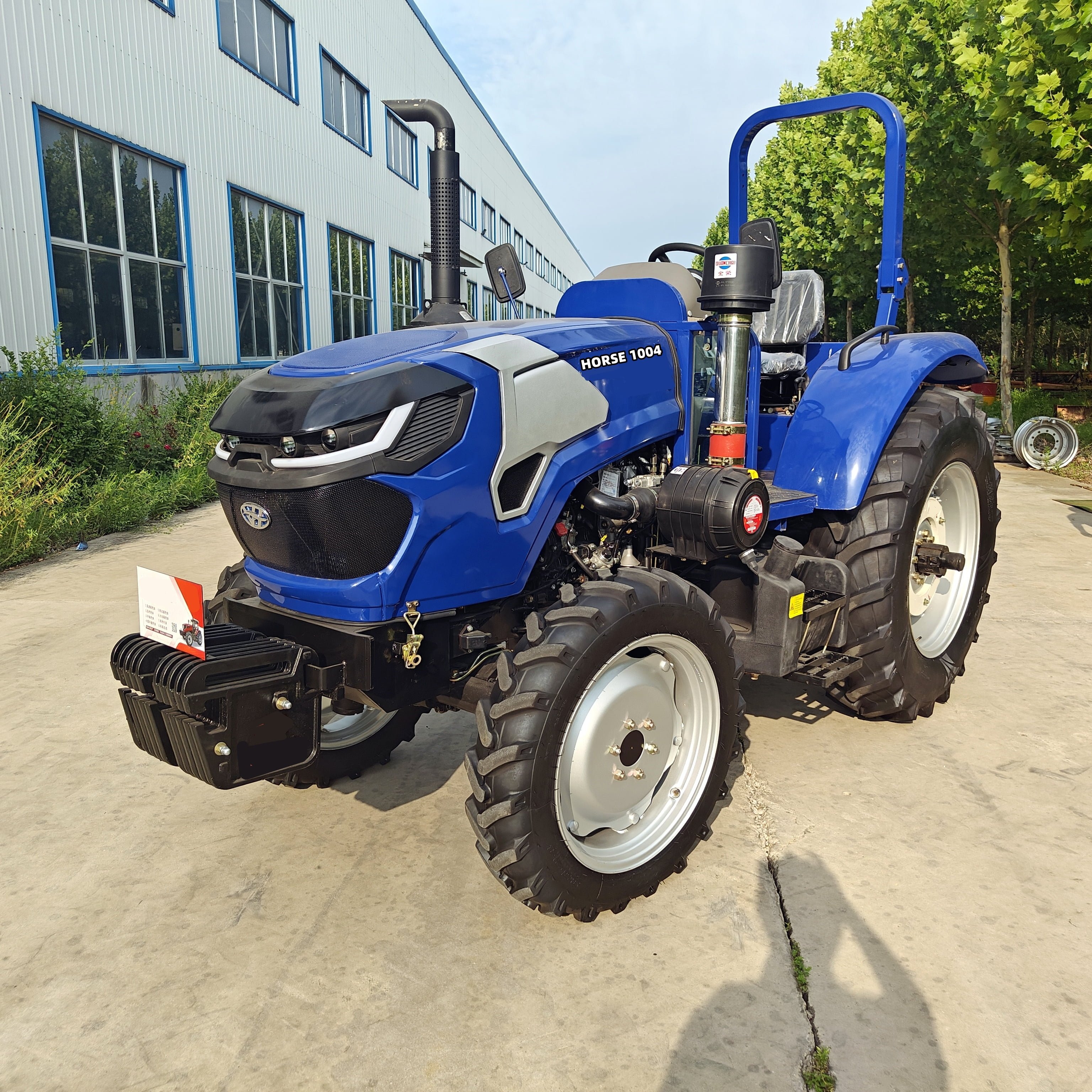 Farming Machine 75 hp Tractor 80 hp High Clearance 120hp Tractor Shanghai Tractor
