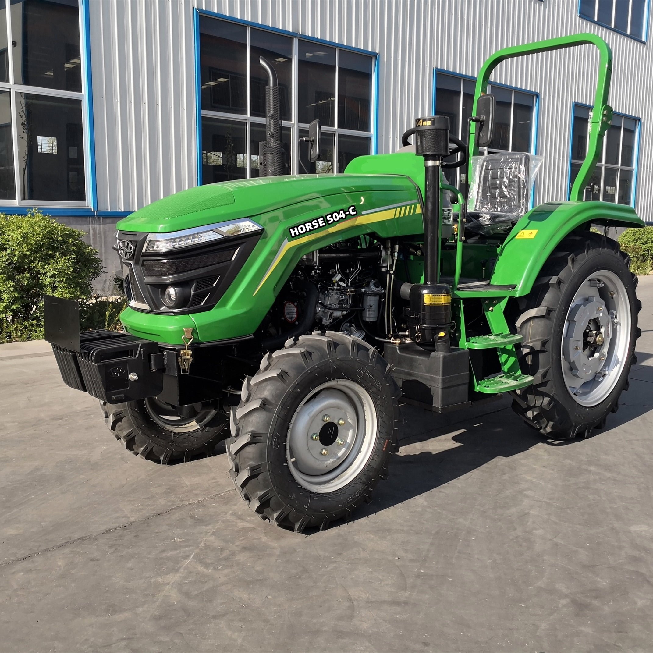 Farming Machine 75 hp Tractor 80 hp High Clearance 120hp Tractor Shanghai Tractor
