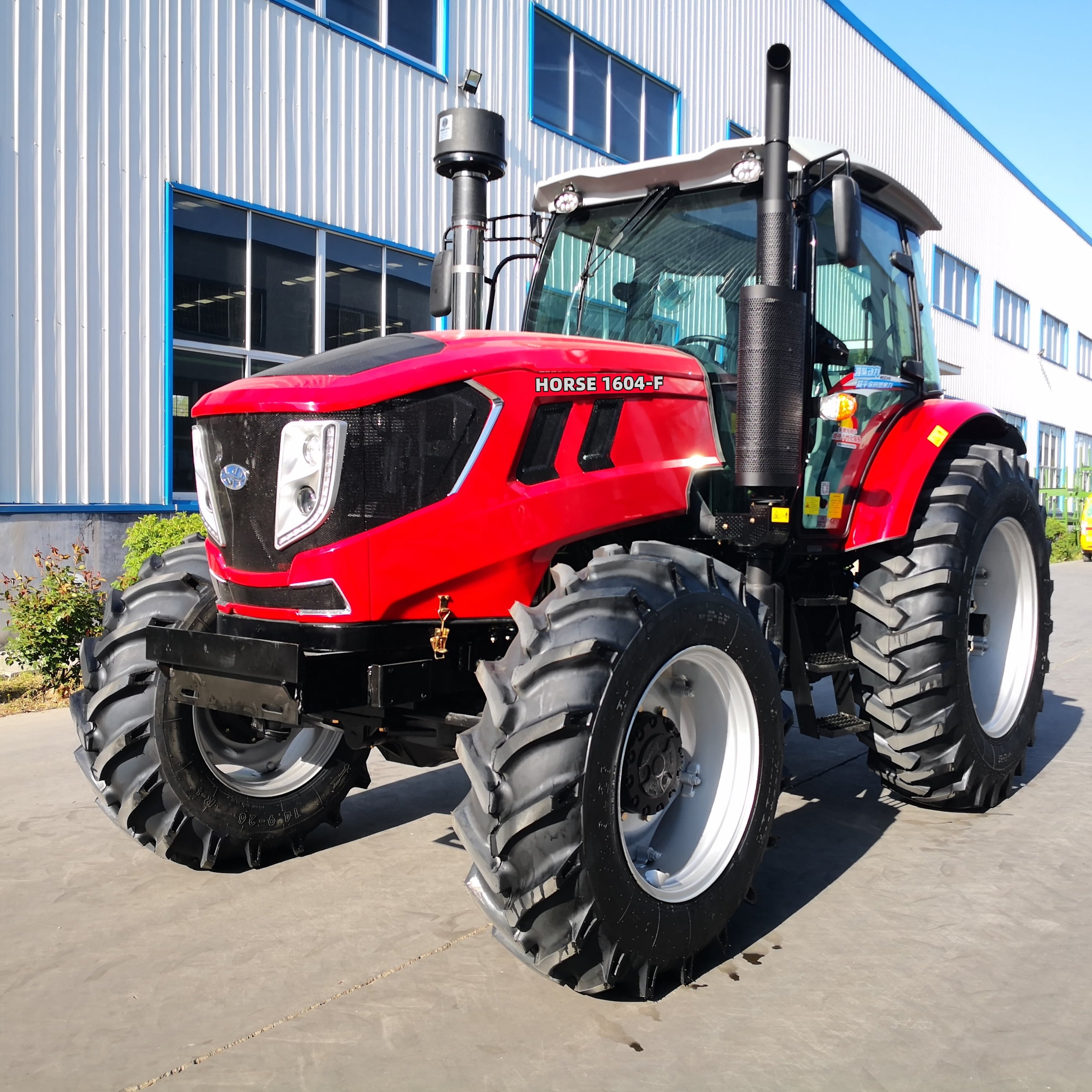 Farming Machine 75 hp Tractor 80 hp High Clearance 120hp Tractor Shanghai Tractor