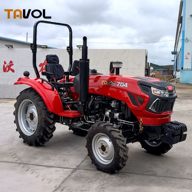4x4 70hp Farm Agriculture Equipment Tractor Compact Made in China