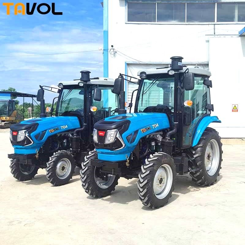 4x4 70hp Farm Agriculture Equipment Tractor Compact Made in China