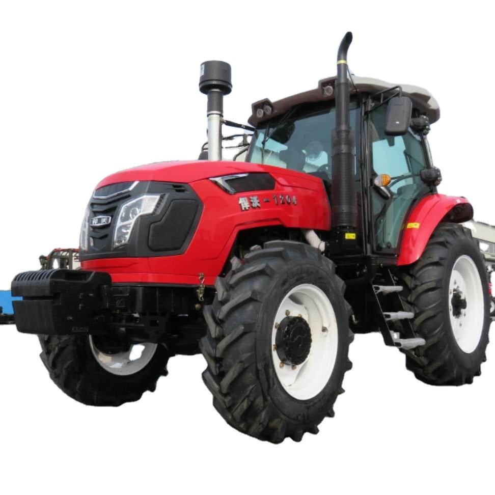Factory Price Hot Sale 120hp 1204 Farm YTO Engine A.C. Cabin Mahindra Tractor Farm Agriculture Wheel Tractors Price in Nepal