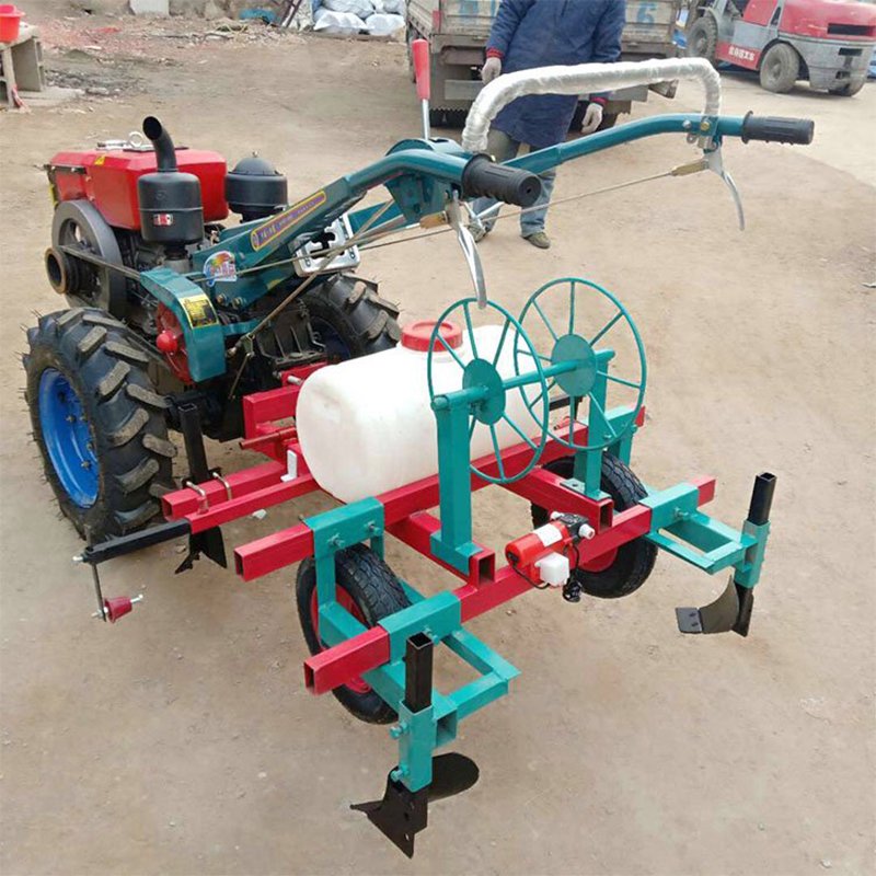 The Best Farm Equipment Mini Plow 2 Wheel Walking Tractor With Disc Plough Machine