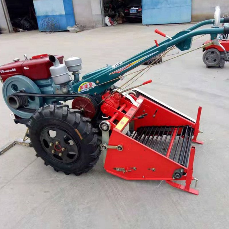 The Best Farm Equipment Mini Plow 2 Wheel Walking Tractor With Disc Plough Machine