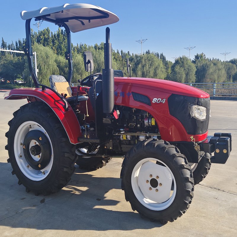 Falath New Diesel Multifunctional Tractors Disk Plow Rotary Tiller Other Farm Tools for Agriculture 90hp 4wd 4x4 Farm Tractor