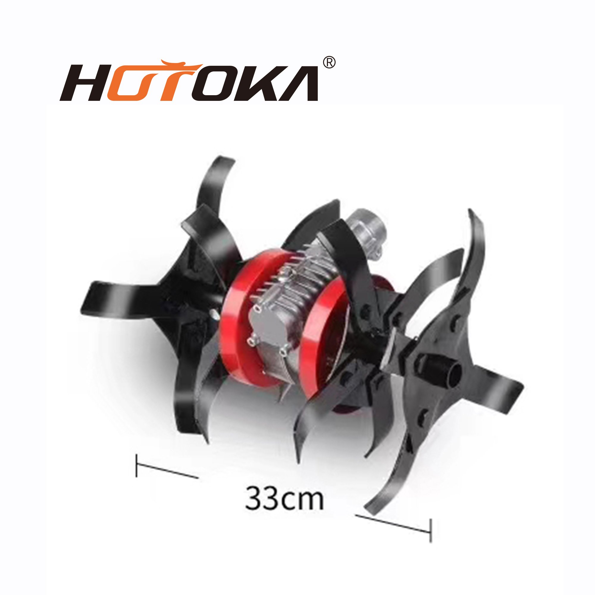 New Products Best Selling Farm Gasoline Brush Cutter Attachment Weeder Tiller Cultivator Head