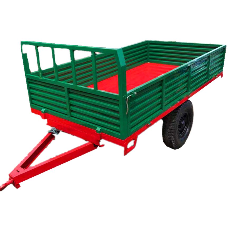 Mini Agricultural Tractor Trailer 7CX-3 Small Farm Garden Hydraulic Dump Trailer With Axle and Gear Core Components for Sale