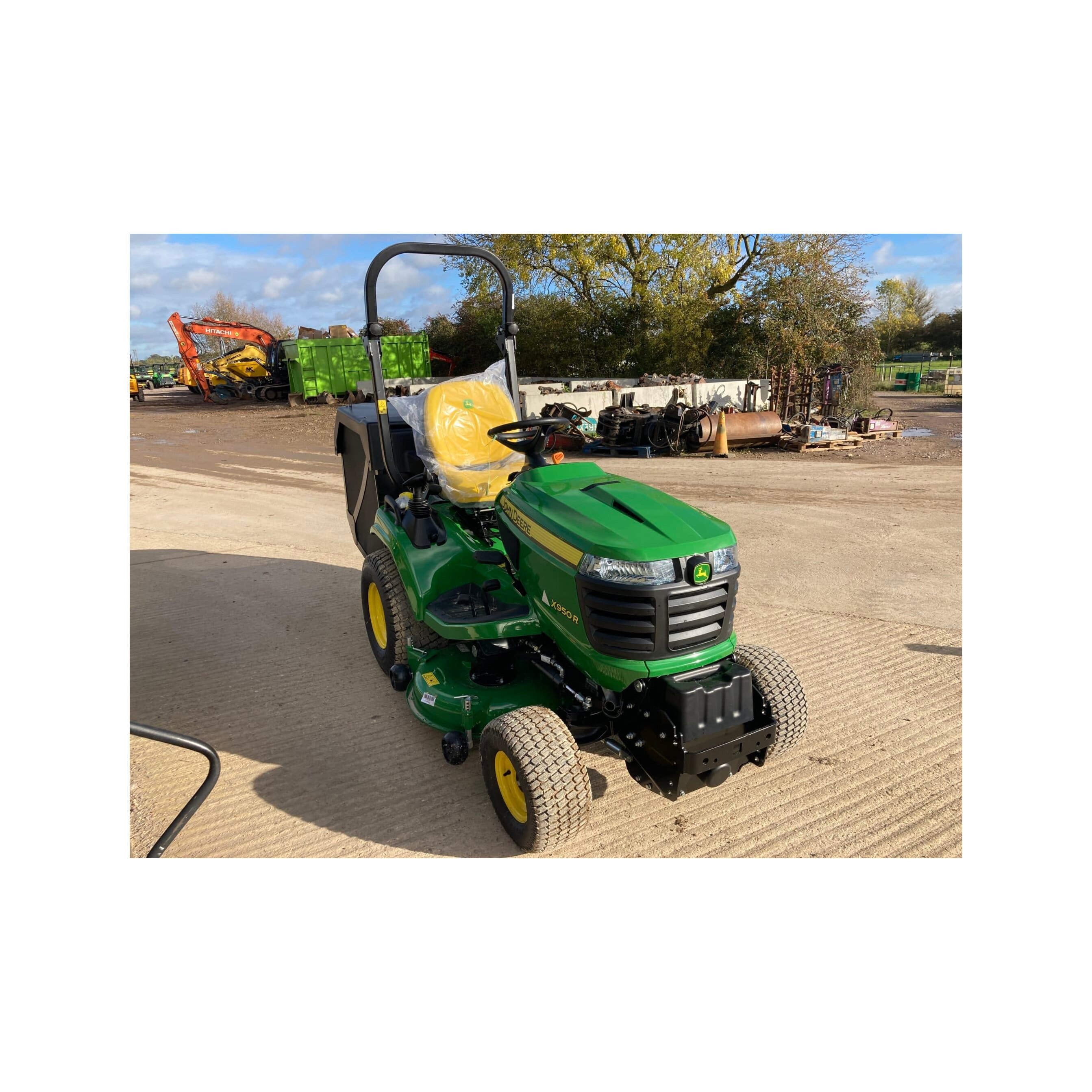 John Deer Lawn Tractor X950R diesel Hydrostatic Drive John Deer Lawn Mower Tractor Two-wheel Drive Garden Tractor