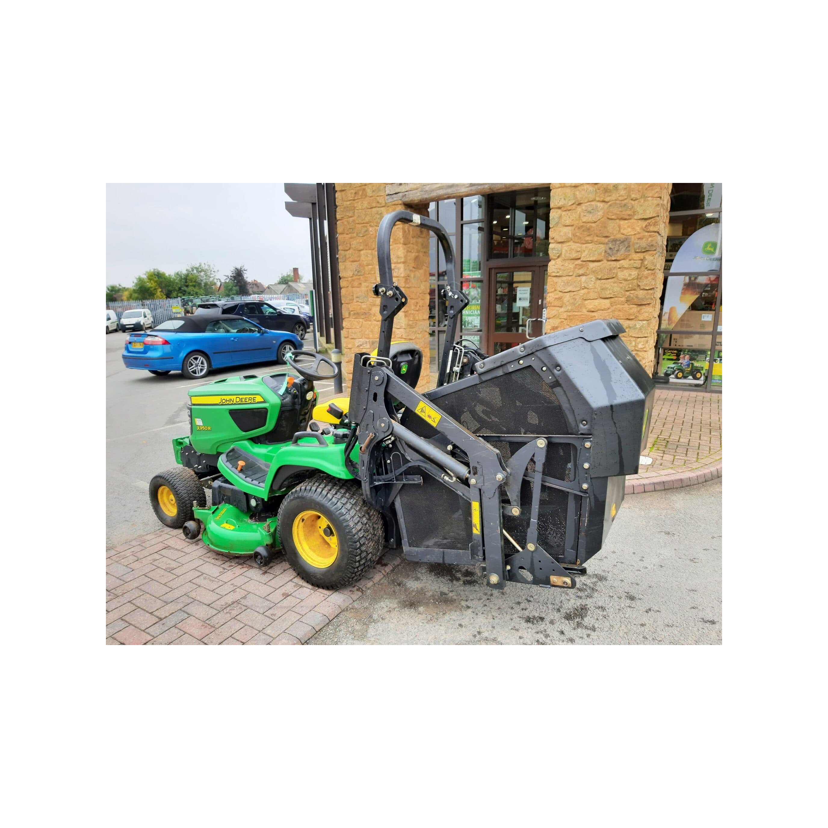 John Deer Lawn Tractor X950R diesel Hydrostatic Drive John Deer Lawn Mower Tractor Two-wheel Drive Garden Tractor