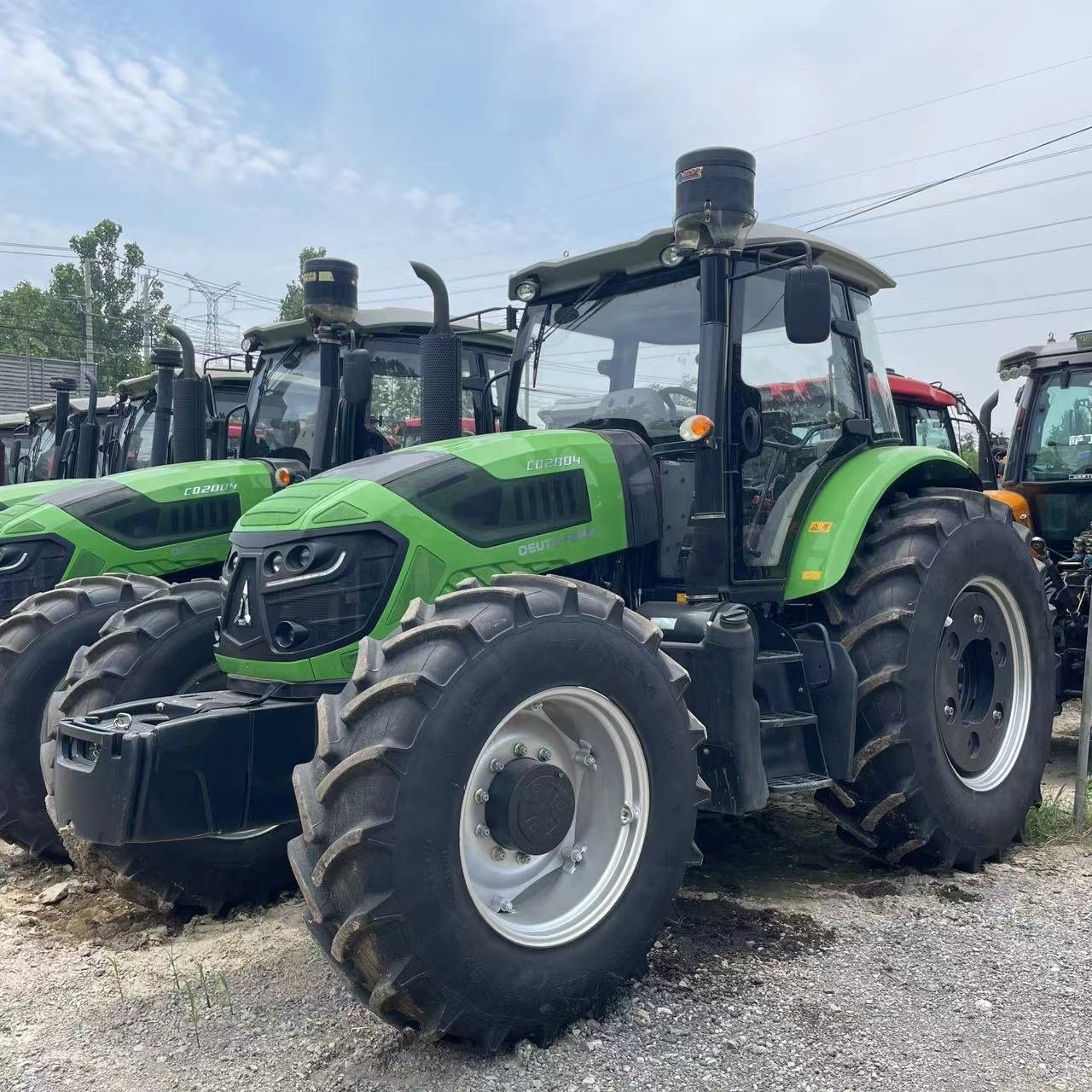 Agriculture Tractors Deutz Fahr Cd2004 200hp Brand New Tractors With Yuchai Engine