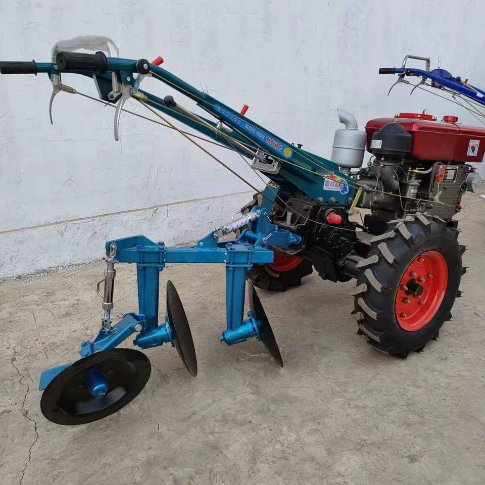 Discount Sales Two Wheel Mini Farm Tractor Two Wheels 8hp-20hp Small Hand Walking Tractor for Hot Sale