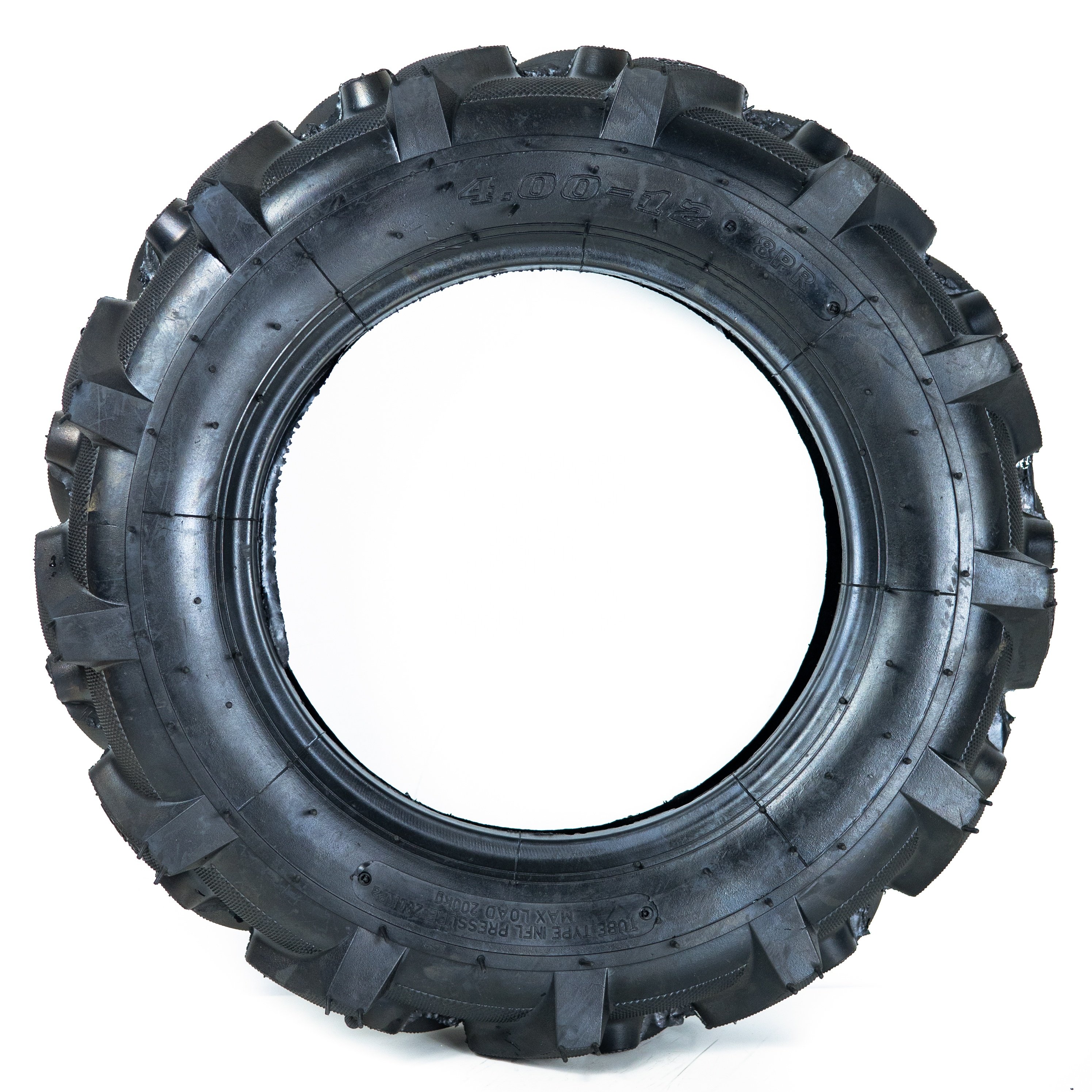 4.00-12 Inflatable Rubber Tire for Agricultural Machinery