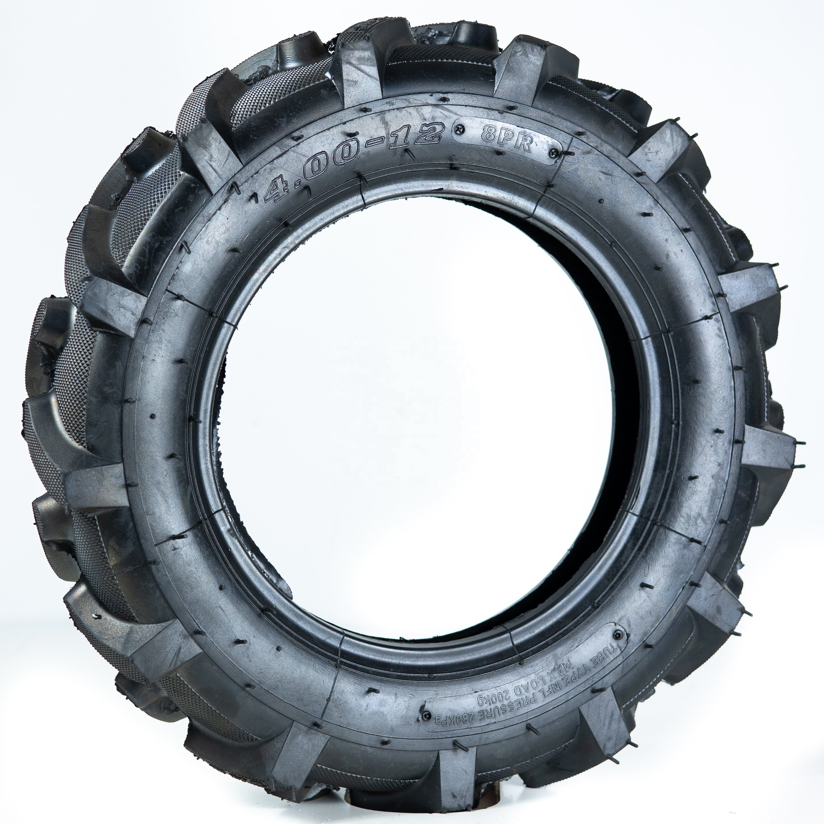 4.00-12 Inflatable Rubber Tire for Agricultural Machinery