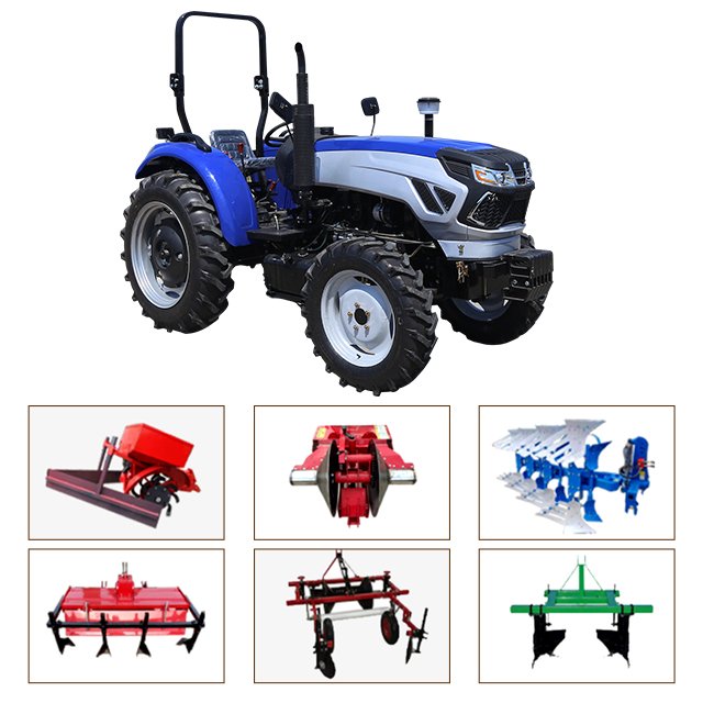 High Quality Low Price 45hp Buy China Small Tractor for Farm Agriculture Machine 35 40 50 70 hp Tractors Mini 4wd