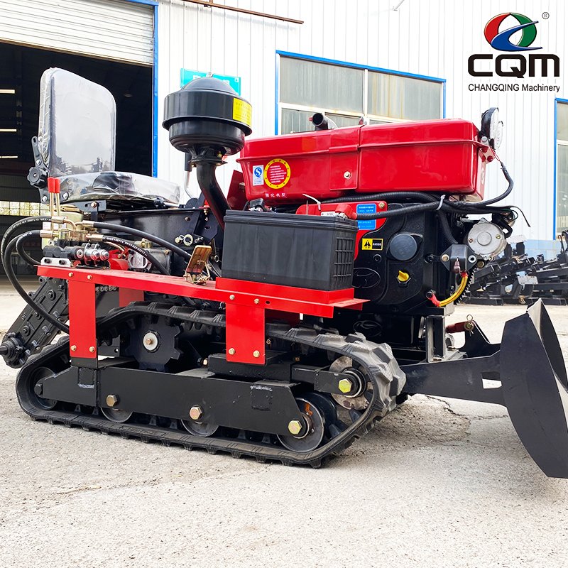 Four-wheel Drive Mini-tiller Agricultural Household diesel Forestry Two-wheel Drive Furrow Plowing