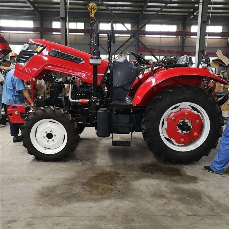 Factory Price AOWEI Multi Purpose Farm Tractors 40hp 50hp 60hp 70hp 80hp 4 Wheel Drive diesel Engine Tractor Compact Tractor