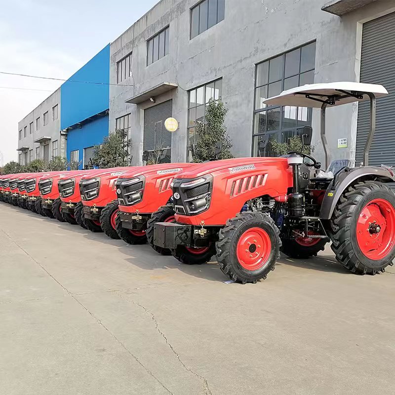 Small High Quality Agricultural Tractor New Multifunctional Farm Tractor Small Farm Agriculture Four Wheel Tractor Factory Sale