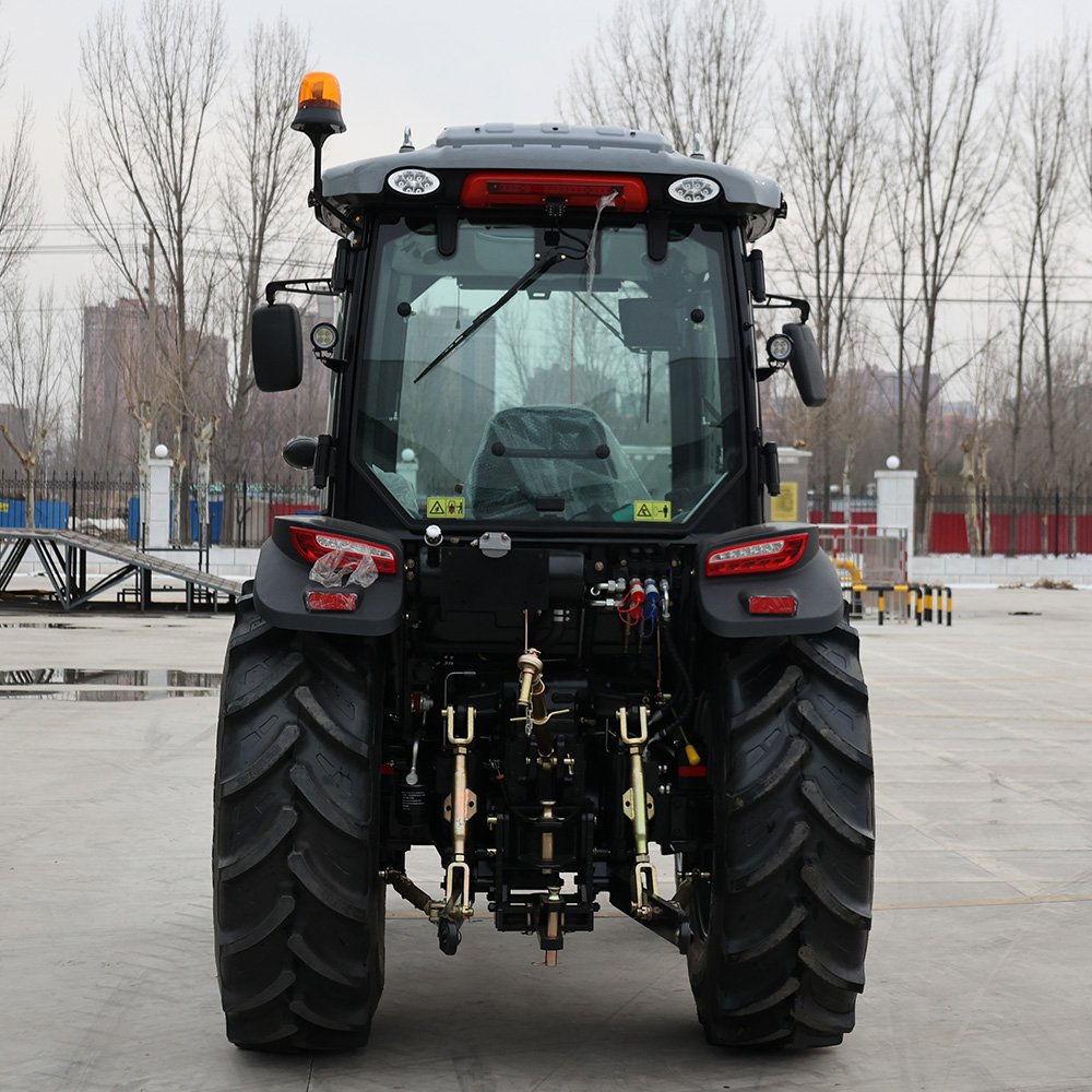 QILU Euro V China Cheap 75hp 4wd Mini Small Wheeled Tractors Mini Tractor for Agriculture