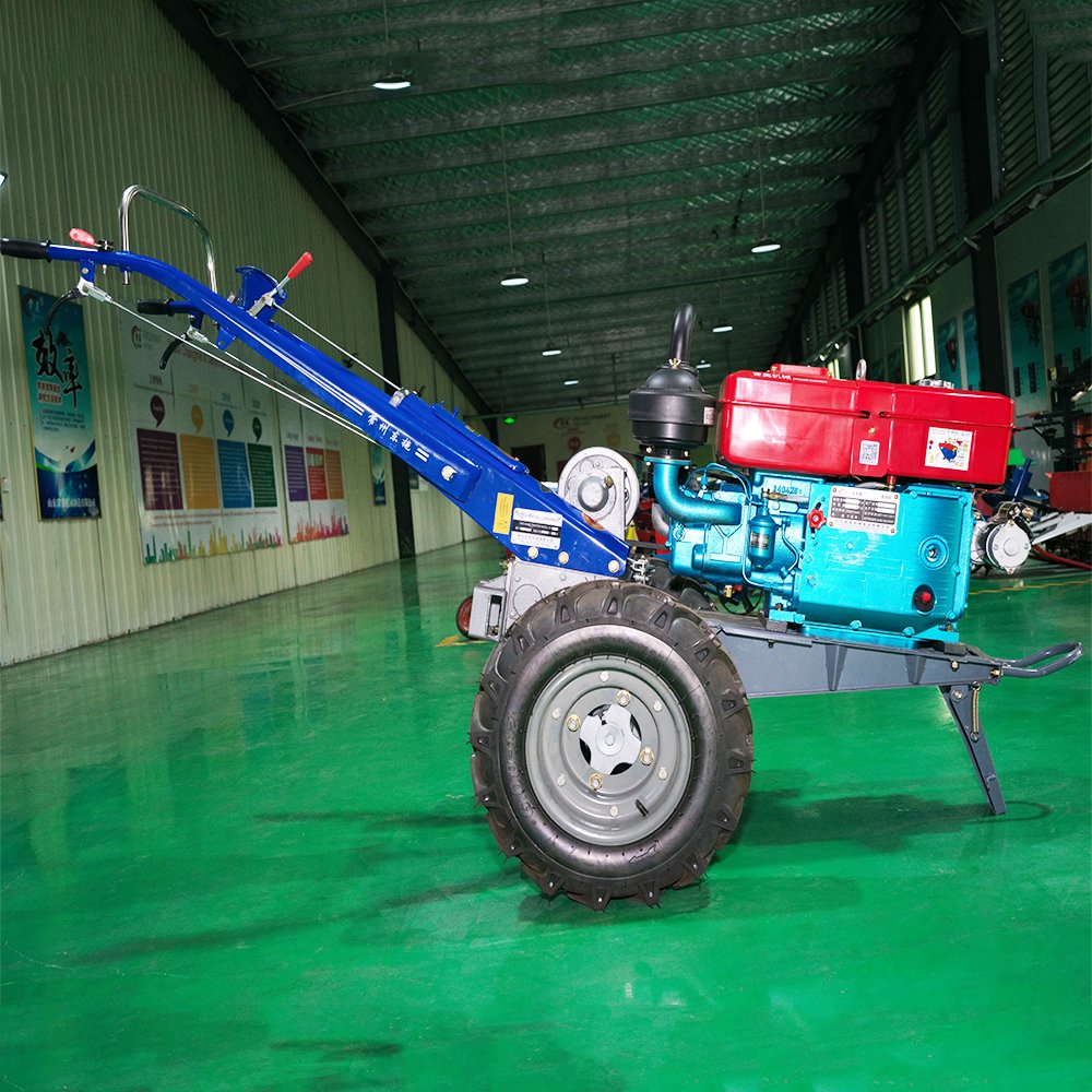 Cultivators Agricultural Equipment Small Farm 8hp Walking Tractor Machine With Grass Cutter