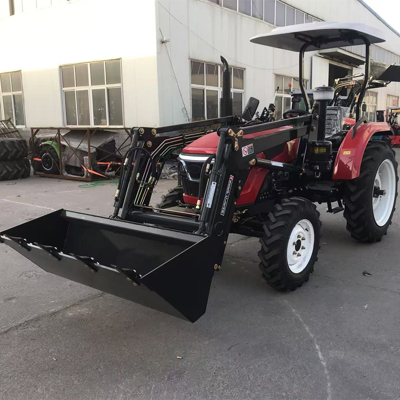 Farm Teactor Tractors Compact Tractor Backhoe Agricultural Machinery Tractors for Sale