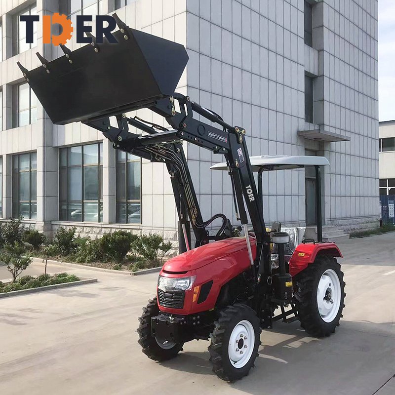 2025 TDER Manufacturers of Tractors 30HP 40HP 50 HP 60hp Tractor Tractors with Front Loader