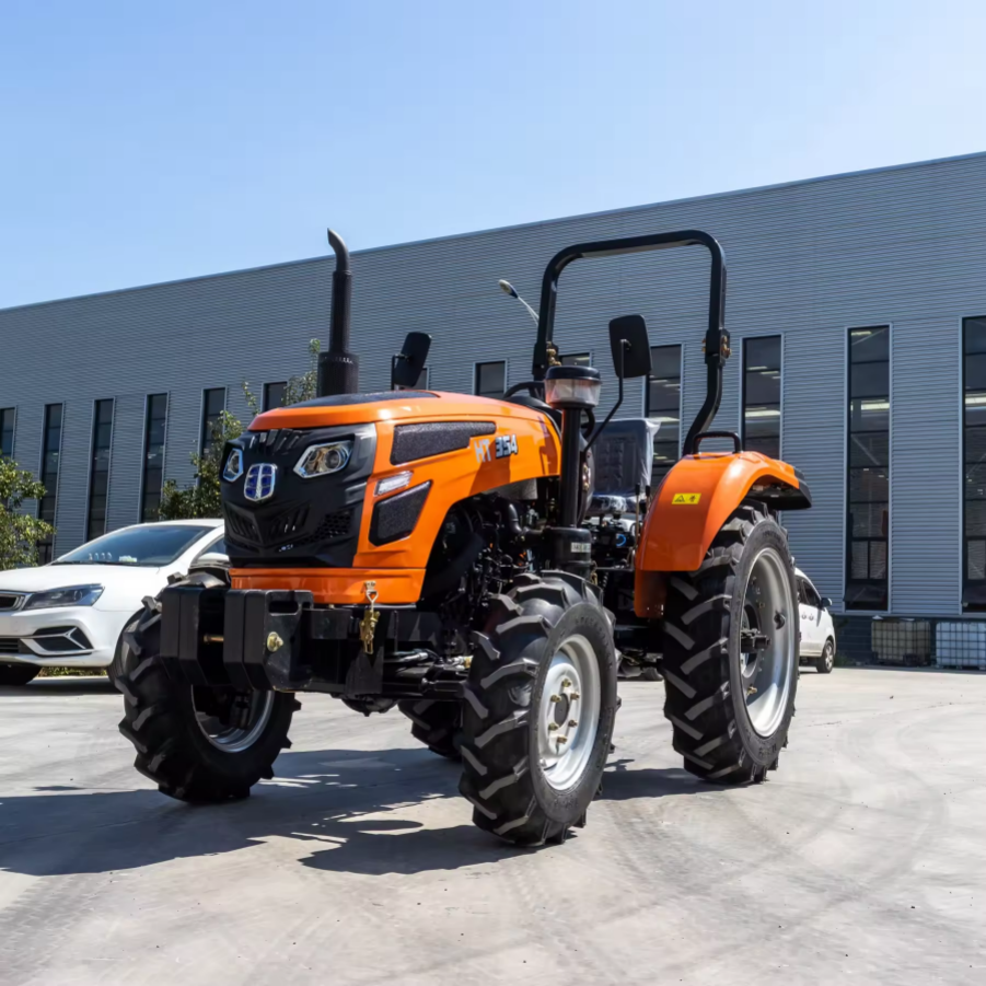 China Factory Supply 35HP Mini 4x4 Garden Tractor Agricultural Machinery Suitable for a Wide Range of Terrain