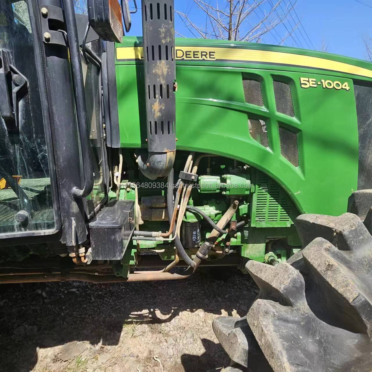 Tractor for Agriculture Used John Deer 100HP Tractor With Cabin and Air Conditioner
