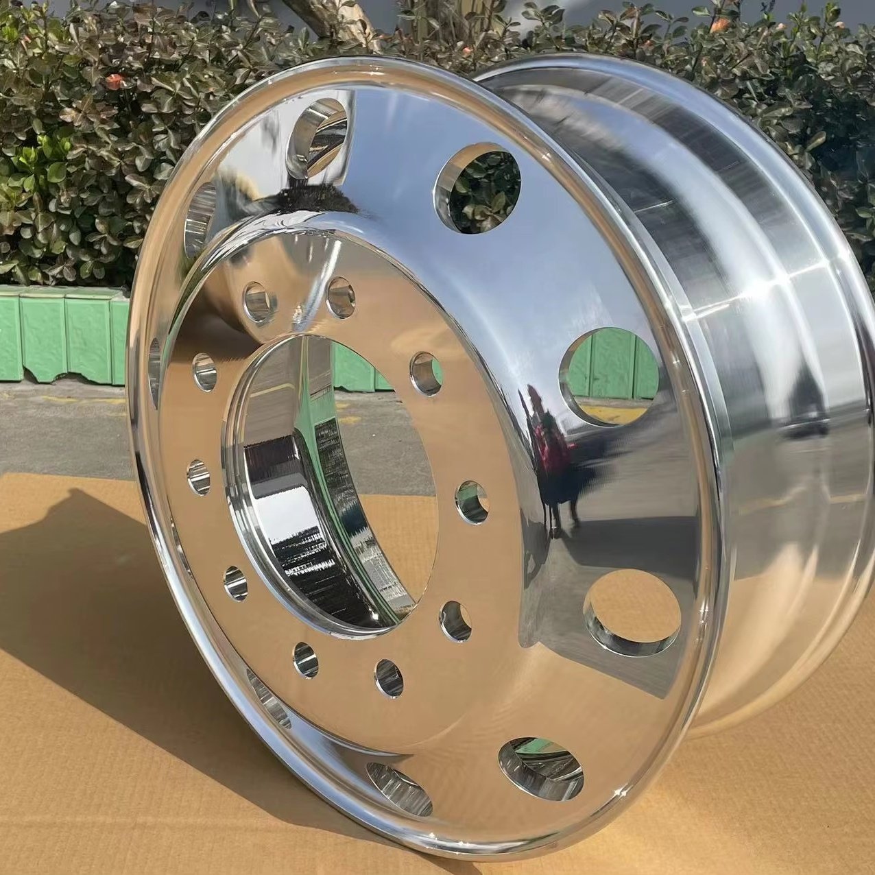 Most Popular 22.5 Inch Forged Aluminum Wheels Rueda De Aluminio American for Tractors Trucks Buses Trailers Loaders