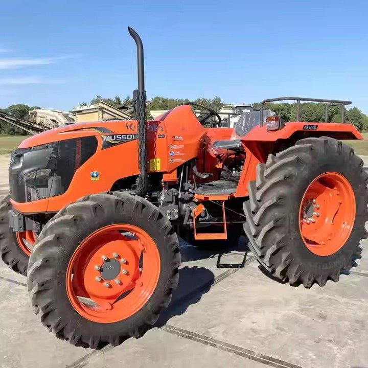 Used Kubota MU5501 Tractor 2WD / 4WD Driving System with Excellent Turning Performance Energy-Saving Agricultural Machinery