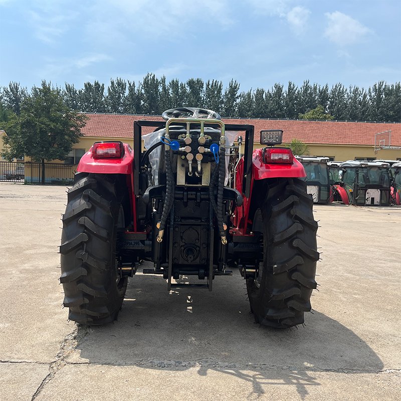 New 4WD Wheel Tractor for Low Profile Greenhouses Mini Tractor with Core Components Engine Motor Pump Gear Gearbox Bearing