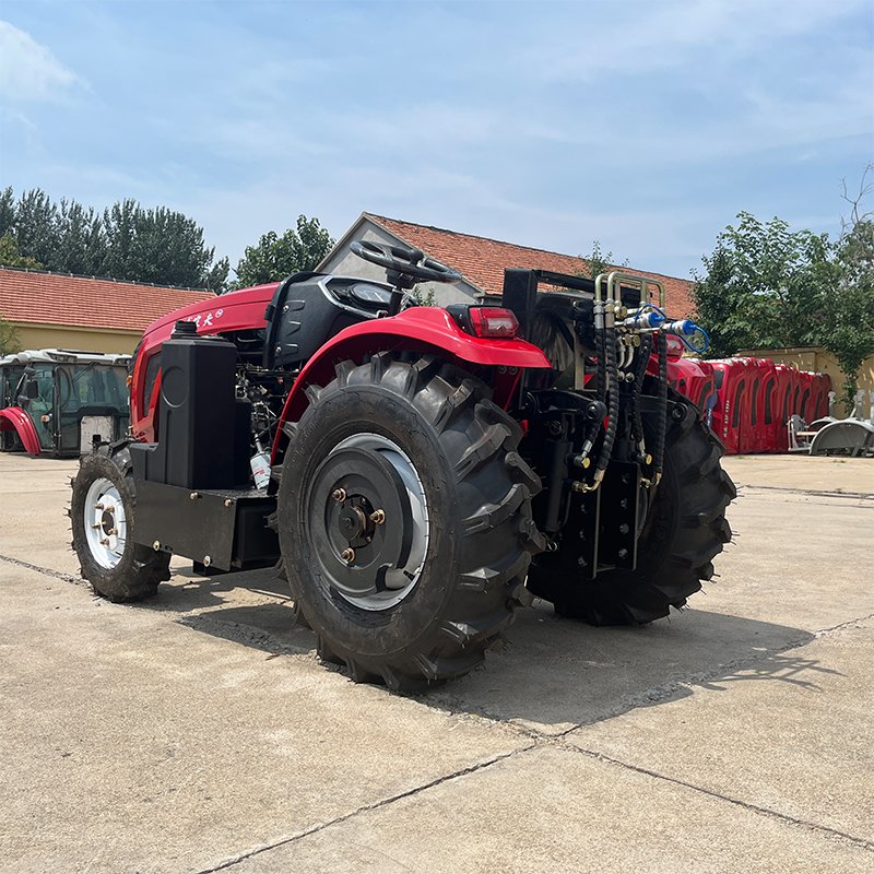 New 4WD Wheel Tractor for Low Profile Greenhouses Mini Tractor with Core Components Engine Motor Pump Gear Gearbox Bearing
