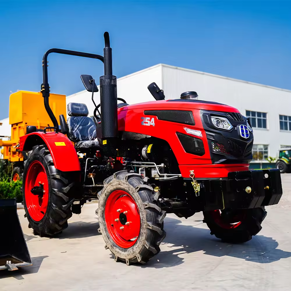 Small Farm 25 Hp 4x4 Agriculture Mini Tractors Excavator for Tractor