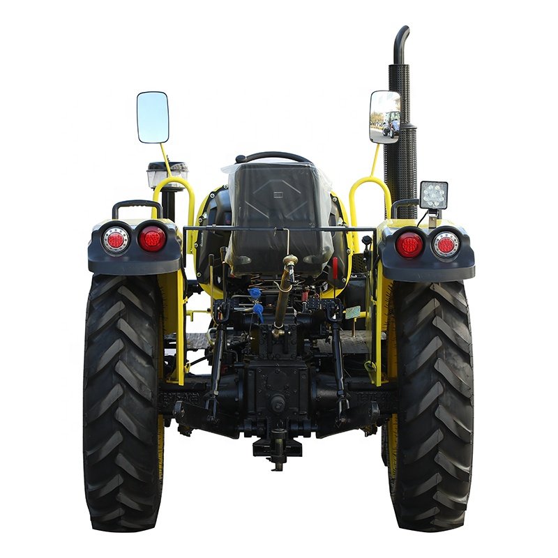 Lingke New Agricultural Tractor Four Wheel 4WD New Chinese Farm 50HP Beautiful Tractors for Sale