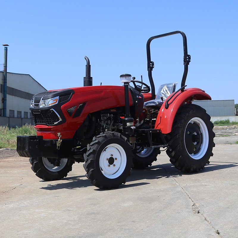 China 4WD Agricultural Wheel Farm Traktor Small Mini Compact Garden Tractors Factory Manufacturer
