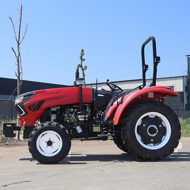 China 4WD Agricultural Wheel Farm Traktor Small Mini Compact Garden Tractors Factory Manufacturer