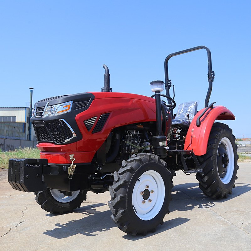 China 4WD Agricultural Wheel Farm Traktor Small Mini Compact Garden Tractors Factory Manufacturer