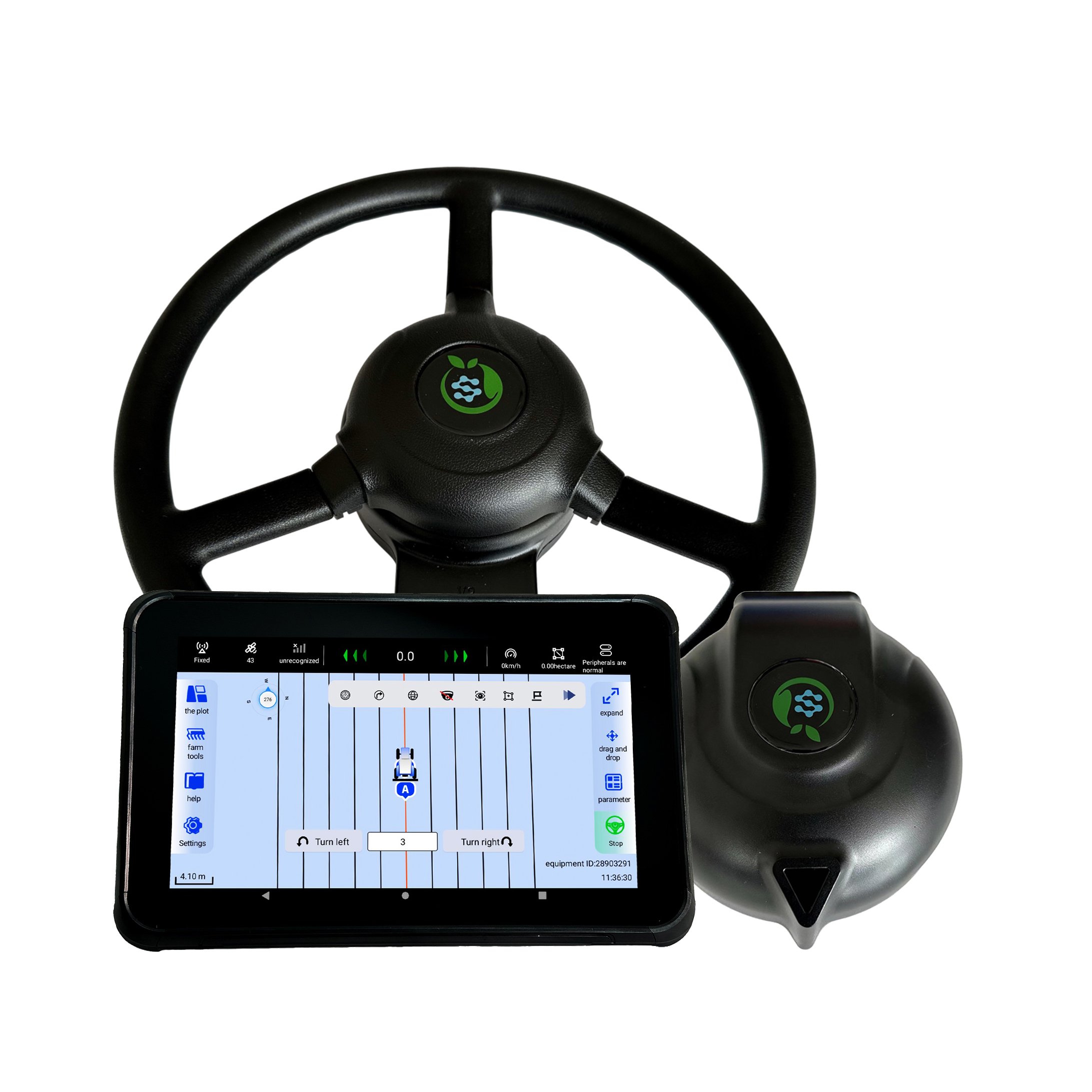 Agricultural Farming Equipment Tractor GPS Navigation for Agriculture RTK GNSS System