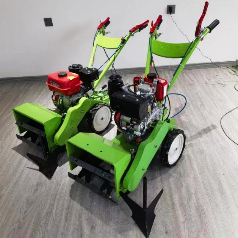 Hot Sale Gasoline or diesel Engine Weeder 2 Wheel Self -propelled Working Garden Use Africa People Use