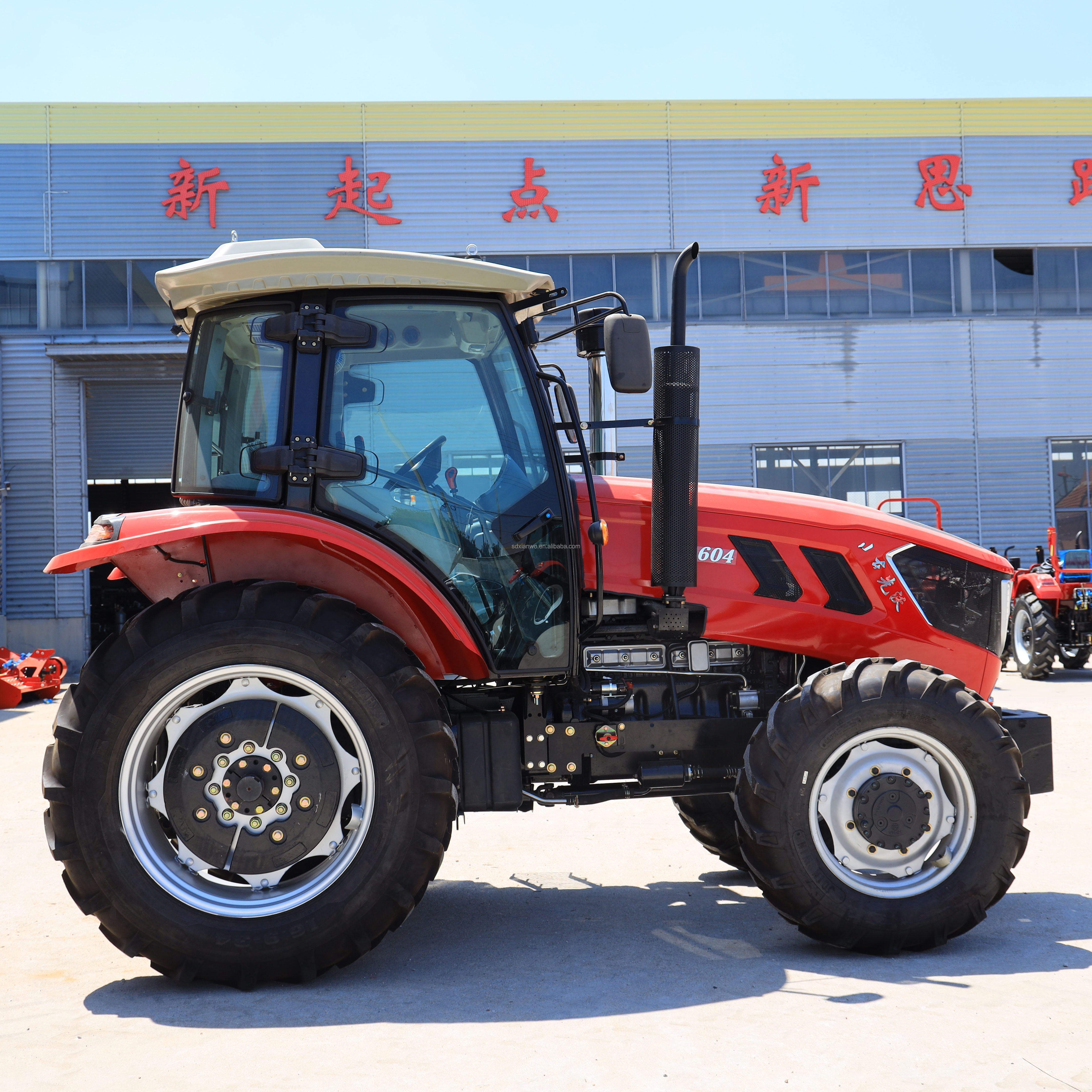New CE Big/Heavy Duty 160hp Agricultural/Farm Walking/Travel/Farming Tractors Sonalika With Front End Loader