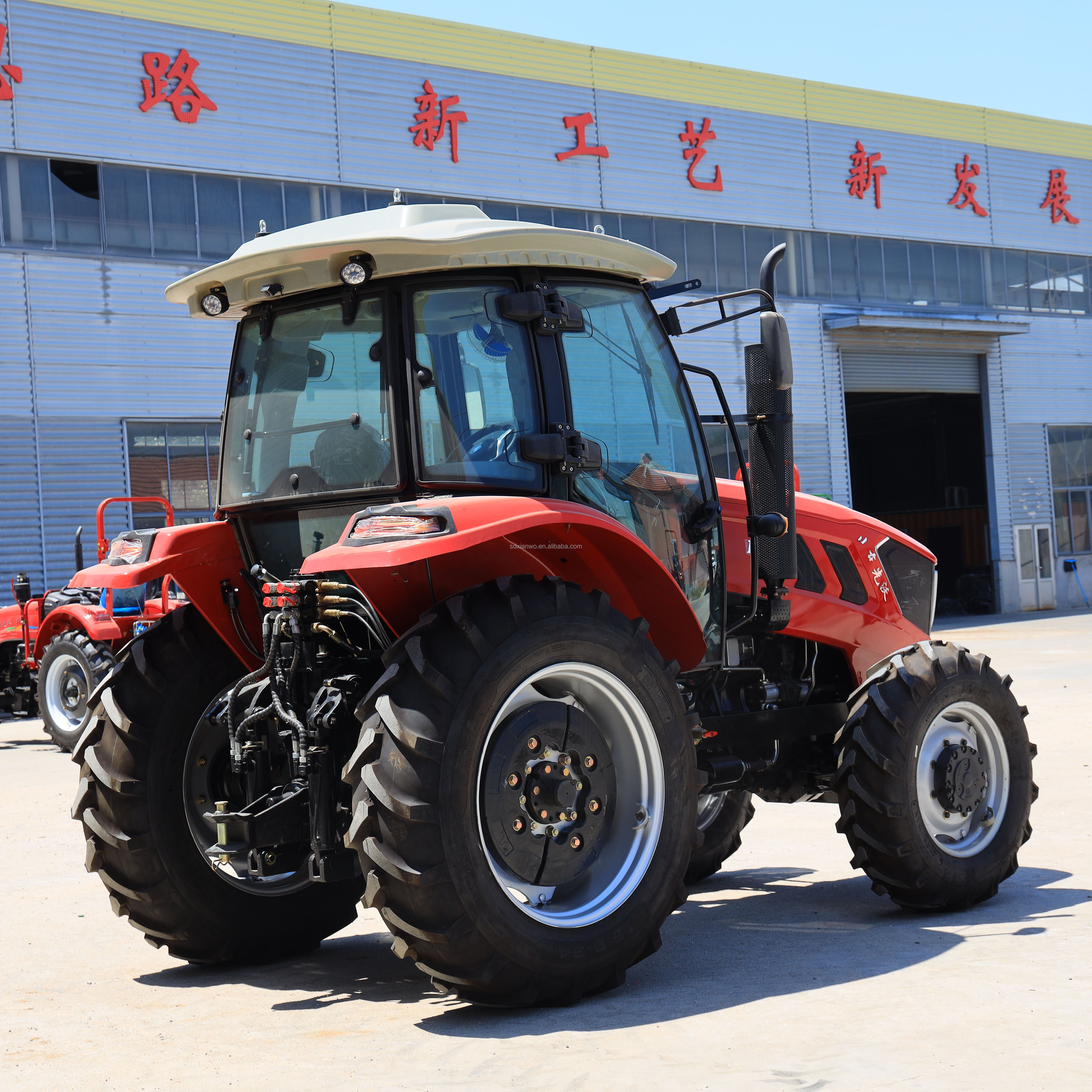 New CE Big/Heavy Duty 160hp Agricultural/Farm Walking/Travel/Farming Tractors Sonalika With Front End Loader