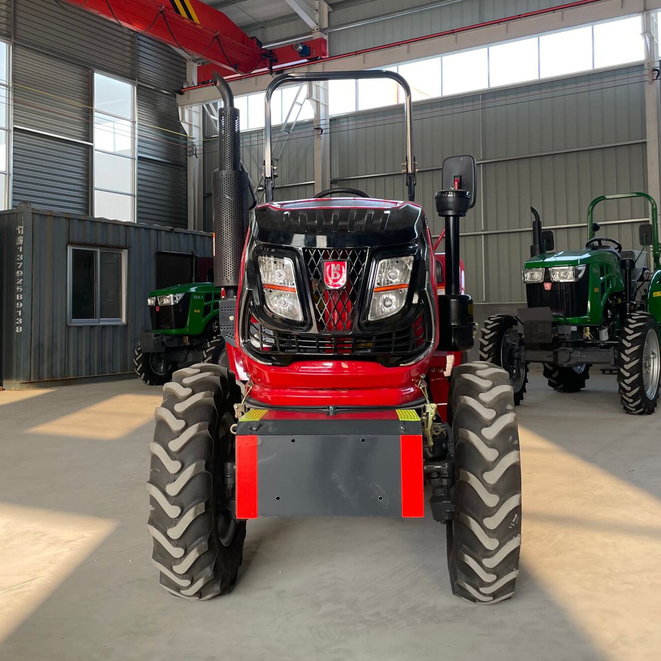 Hot Sale Mini Agricultural Equipment Tractor Four-wheeled Farm hyundai Tractor with Different Attachments
