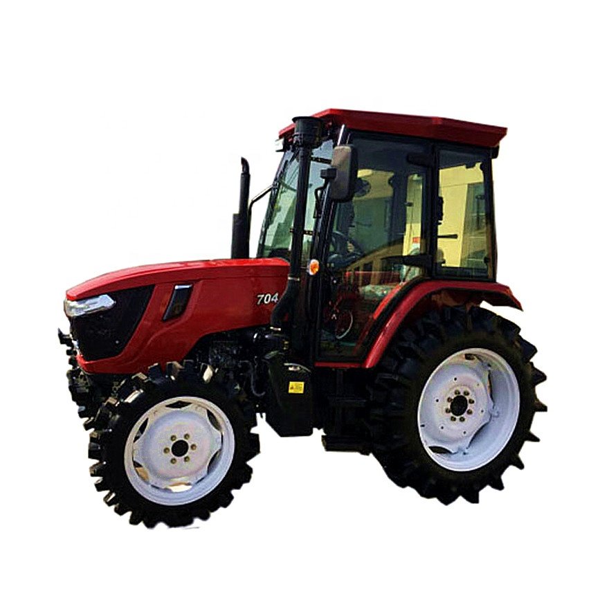 New China 70hp 80hp 90hp 100hp 4wd Farm Tractor Price Multifunction Agricultural Machinery